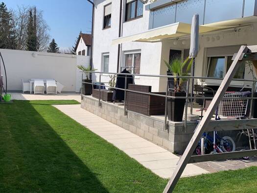 Terrassenwohnung zum Kauf provisionsfrei 669.000 € 4 Zimmer 94 m² Geschoss EG/2 Echinger Straße 11 Dietersheim Eching 85386