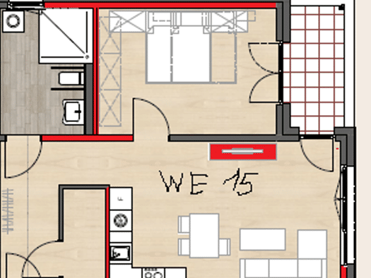 Wohnung zur Miete 780 € 2 Zimmer 64,9 m² Geschoss EG/3 frei ab 01.10.2026 Osthofen 67574