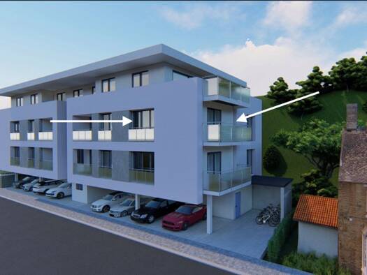 Wohnung zur Miete 930 € 2,5 Zimmer 76,6 m² 2. Geschoss frei ab 01.10.2026 Oberschopfheim Friesenheim 77948