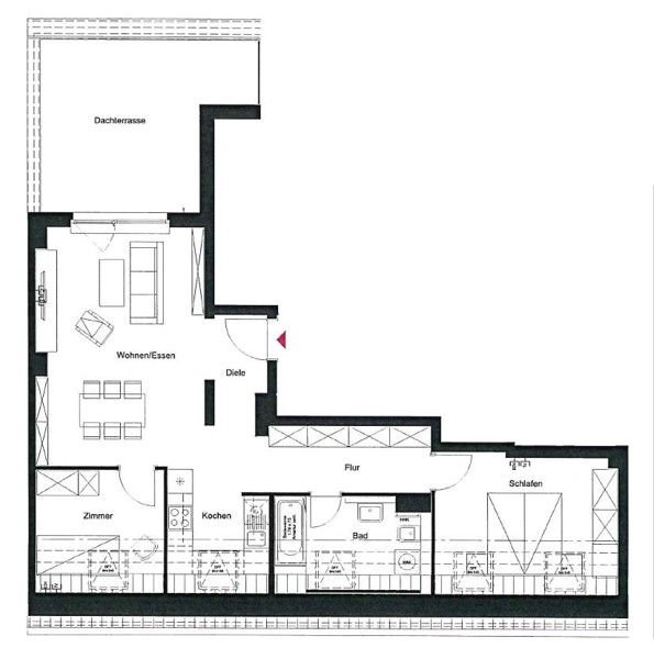 Wohnung zur Miete 1.406 € 2 Zimmer 75 m²<br/>Wohnfläche 6.<br/>Geschoss Löwenberger Straße 7 Friedrichsfelde Berlin-Friedrichsfelde 10315