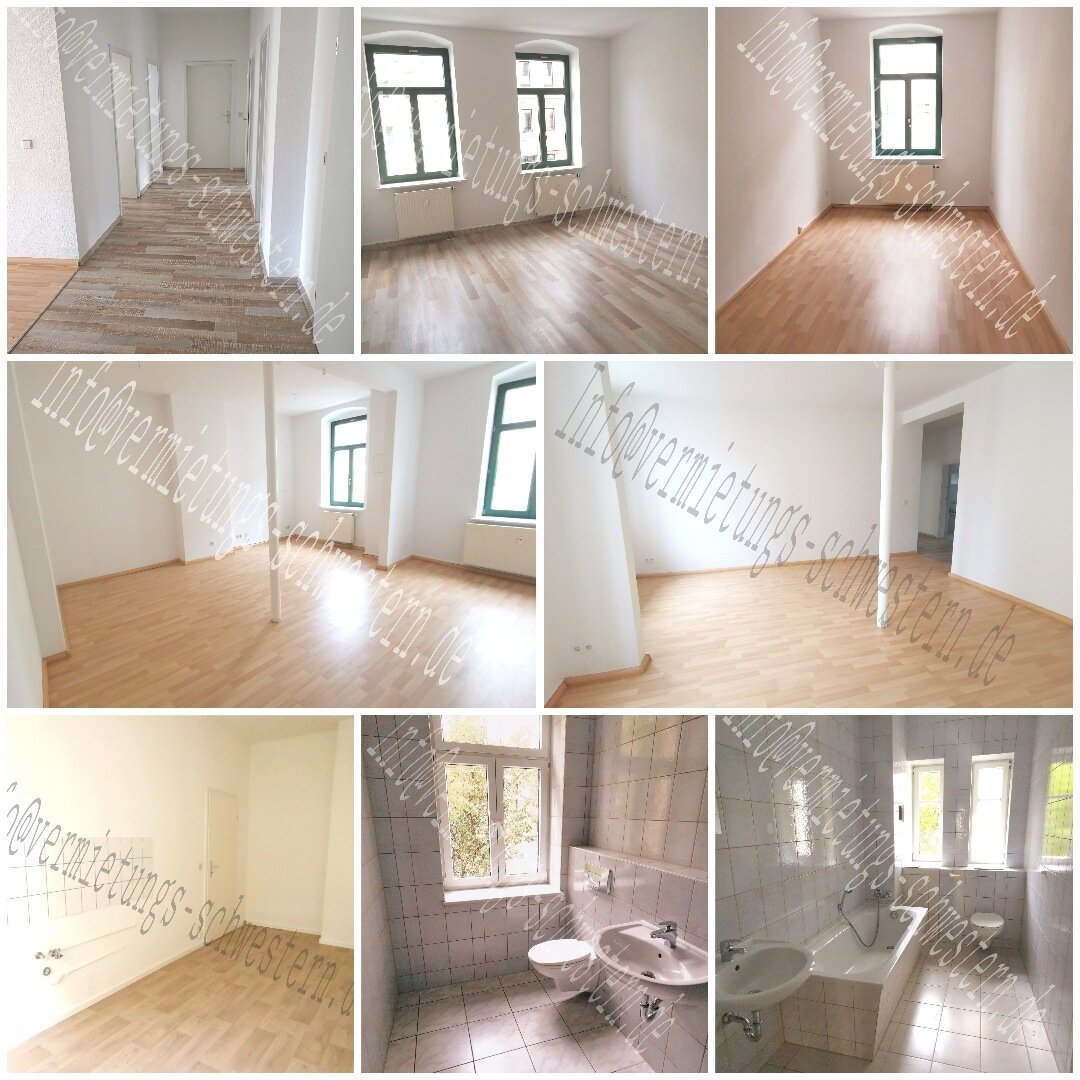 Wohnung zur Miete 460 € 3 Zimmer 101 m²<br/>Wohnfläche 1.<br/>Geschoss ab sofort<br/>Verfügbarkeit Gießerstraße 38 Sonnenberg 211 Chemnitz 09130