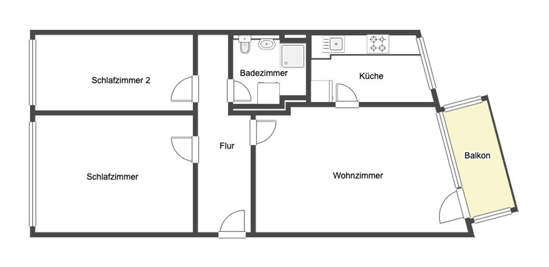 Wohnung zum Kauf provisionsfrei 170.000 € 3 Zimmer 78 m²<br/>Wohnfläche 4.<br/>Geschoss Quadrath-Ichendorf Bergheim 50127