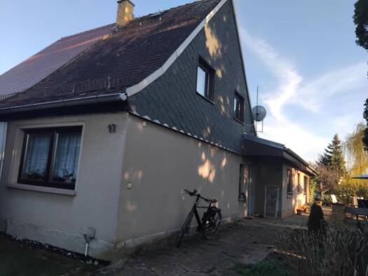 Doppelhaushälfte zum Kauf 370.000 € 4 Zimmer 112 m² 1.080 m² Grundstück Schwarzenbergweg 17 Meusdorf Leipzig 04289