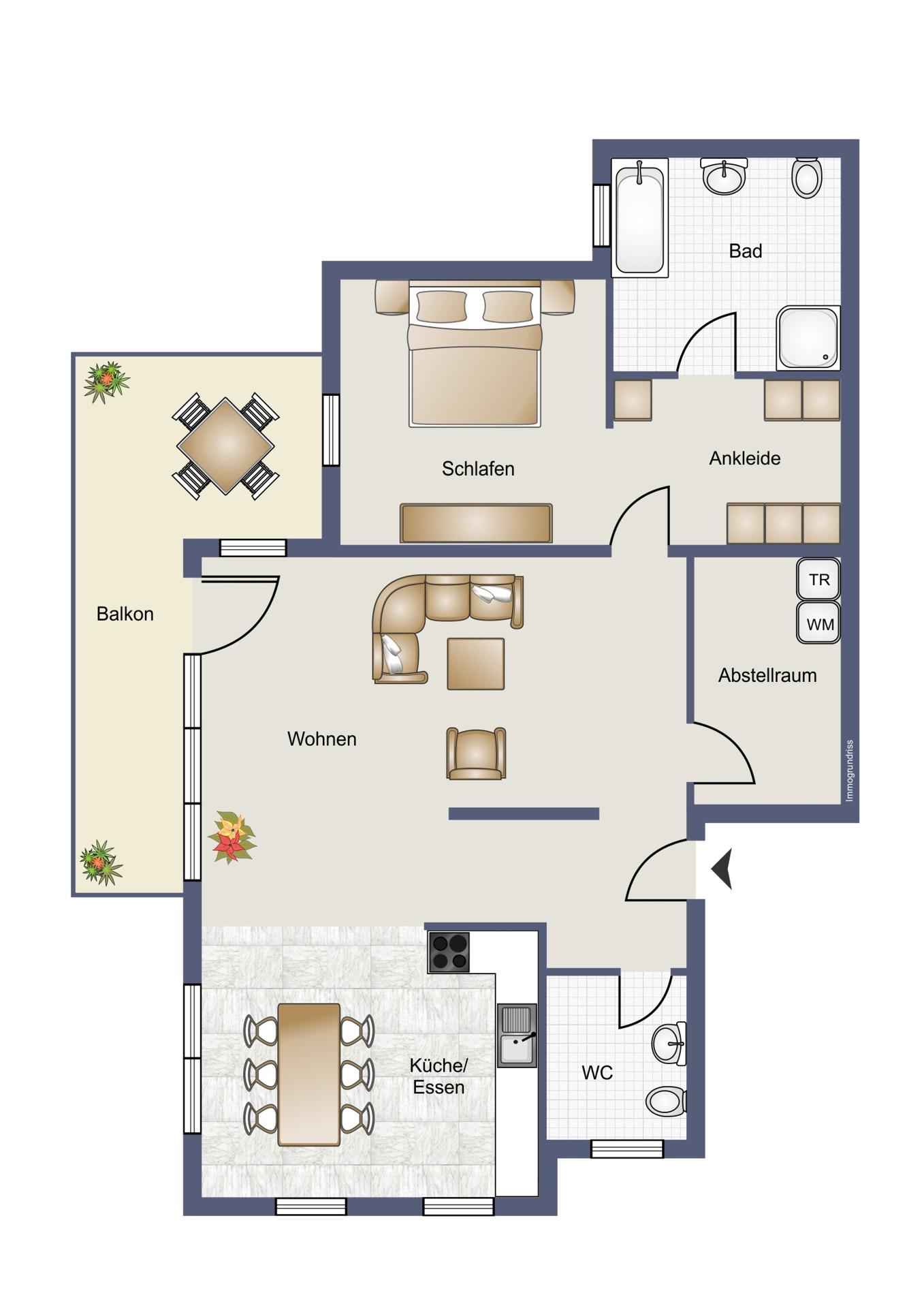 Wohnung zum Kauf 669.000 € 2 Zimmer 93 m²<br/>Wohnfläche Bornstedt Potsdam-Bornstedt 14469