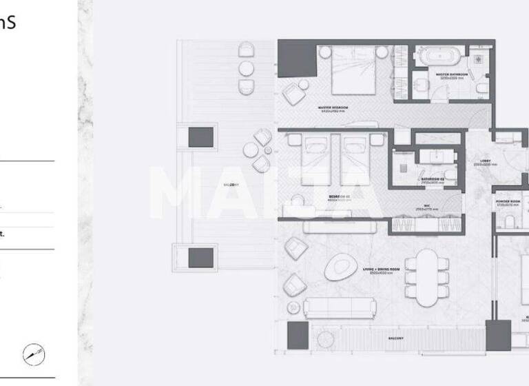 Studio zum Kauf 1.724.111 € 4 Zimmer 145 m² 2. Geschoss Business Bay Dubai Business 