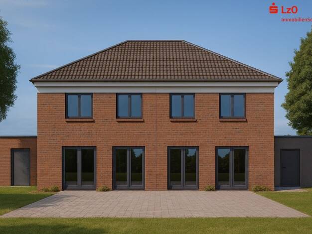 Doppelhaushälfte zum Kauf - Erstbezug 422.500 € 5 Zimmer 122,1 m² 470 m² Grundstück Dinklage 49413