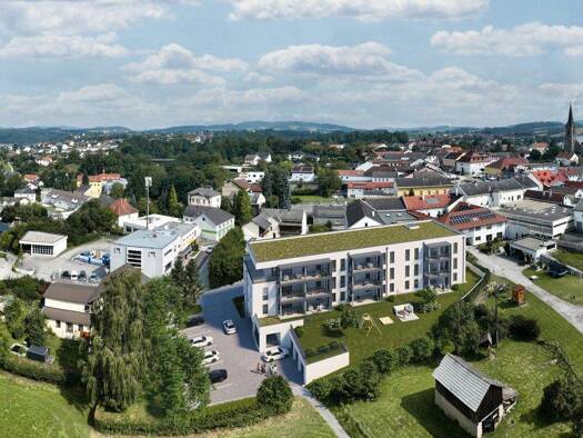 Wohnung zum Kauf - Erstbezug 389.000 € 3,5 Zimmer 70,5 m² Bahnhofstraße 5 Pregarten 4230