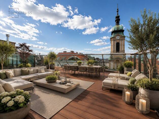 Penthouse zum Kauf - Neubau 2.667.000 € 4 Zimmer 161,3 m² 7. Geschoss Leopoldstadt 1020