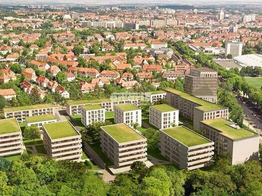 Bürofläche zur Miete - Erstbezug 135,8 m² Bürofläche teilbar ab 135,8 m² Löbervorstadt Erfurt 99096