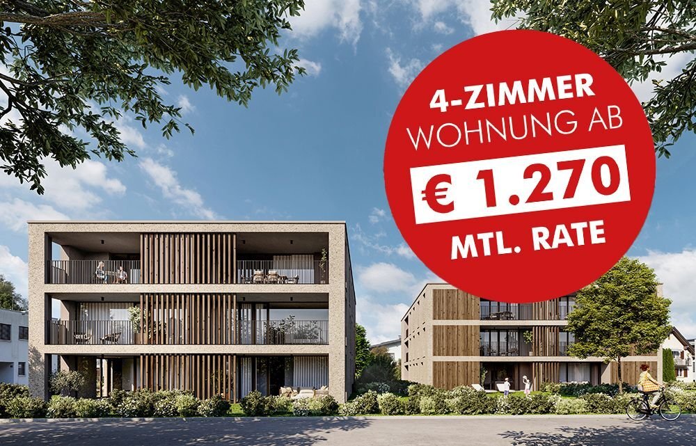 Terrassenwohnung zum Kauf provisionsfrei 649.000 € 4 Zimmer 88,7 m²<br/>Wohnfläche 1.<br/>Geschoss Fendweg 8 und 8a Altach 6844