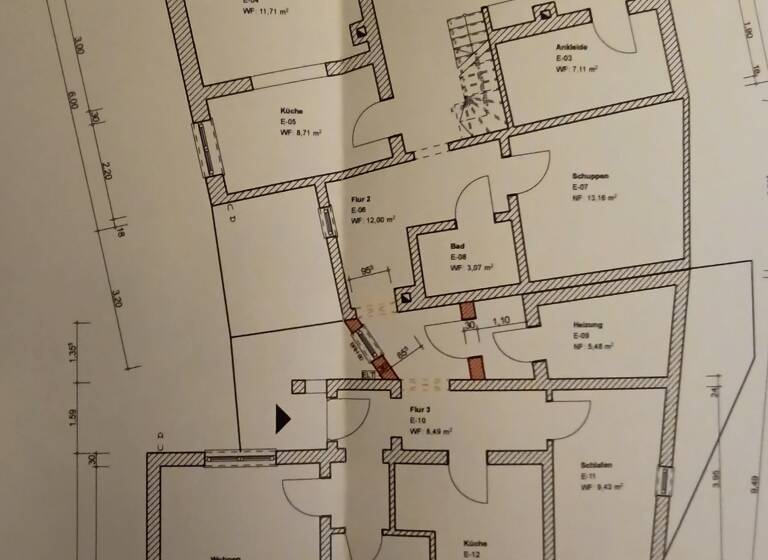 Haus zum Kauf provisionsfrei 120.000 € 6 Zimmer 165 m²<br/>Wohnfläche 237 m²<br/>Grundstück Langestraße 2 Rockstedt 99713
