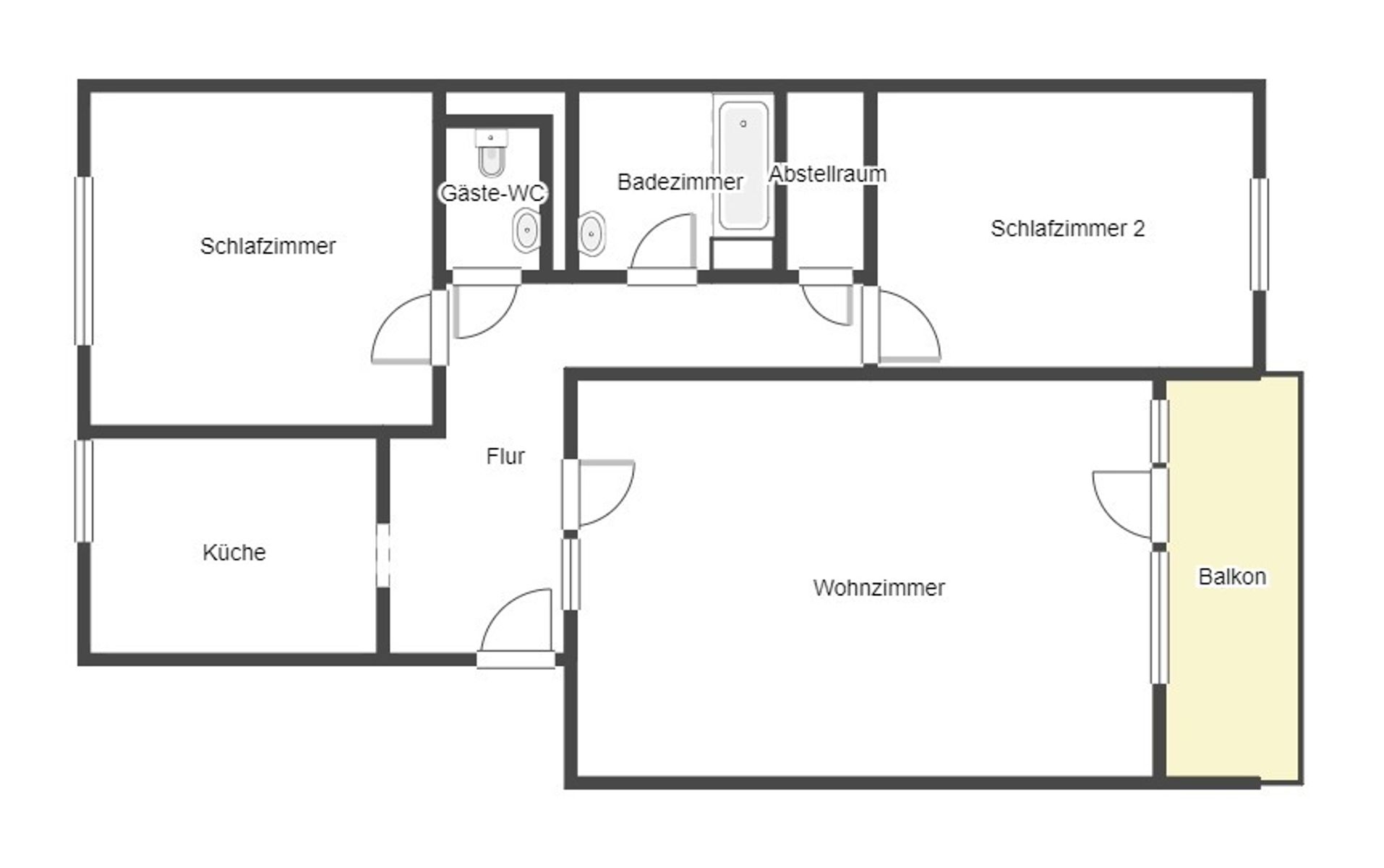 Immobilie zum Kauf als Kapitalanlage geeignet 145.000 € 3 Zimmer 81,1 m²<br/>Fläche Brauck Gladbeck 45968