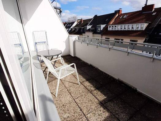 Studio zur Miete 520 € 1 Zimmer 26 m² 5. Geschoss frei ab 01.05.2026 Jahnstraße 75 Friedrichstadt Düsseldorf 40215