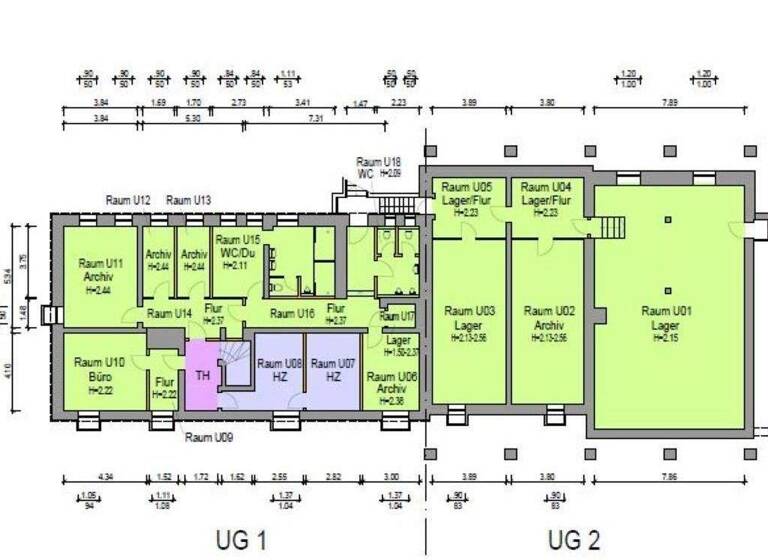 Bürofläche zur Miete provisionsfrei 7,50 € 274 m² Bürofläche teilbar ab 274 m² Kray Essen 45307
