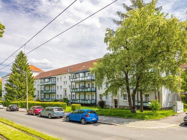 Wohnung zur Miete 578 € 2 Zimmer 52,9 m² 2. Geschoss frei ab 12.08.2026 Münchner Str. 47 Südvorstadt-West Dresden 01187