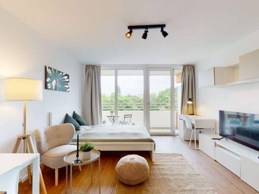 Wohnung zur Miete 1.295 € 1 Zimmer 32,4 m² 2. Geschoss frei ab 01.03.2026 Leopoldstraße 206 Schwabing-Freimann München 80804