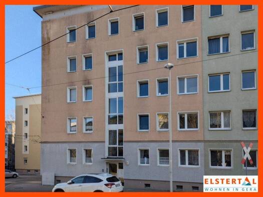 Wohnung zur Miete 134 € 1 Zimmer 15,8 m² 4. Geschoss Platz der Republik 5, 4.Etage re.,WG-Zi1 Innenstadt Gera 07545