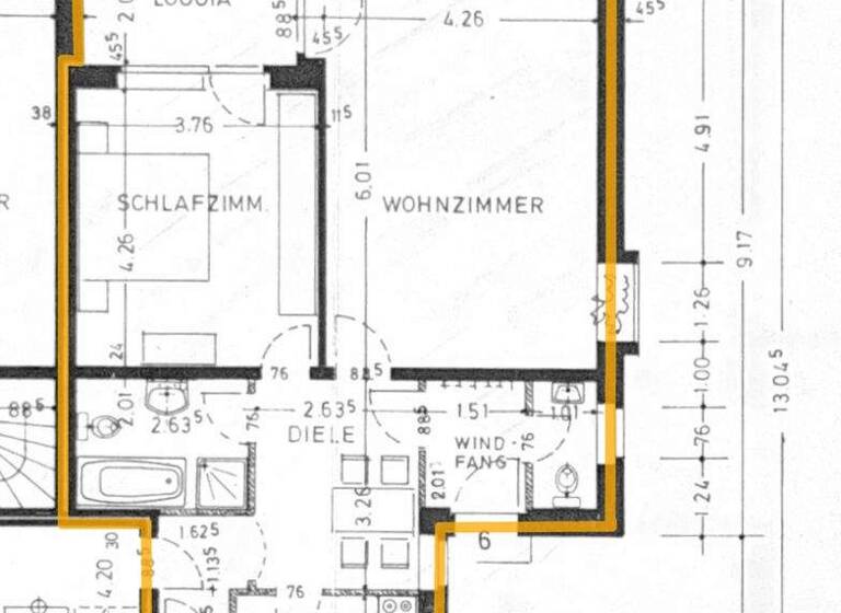 Terrassenwohnung zum Kauf 165.000 € 2 Zimmer 73,8 m² EG frei ab sofort Innenstadt Bad Oeynhausen 32545