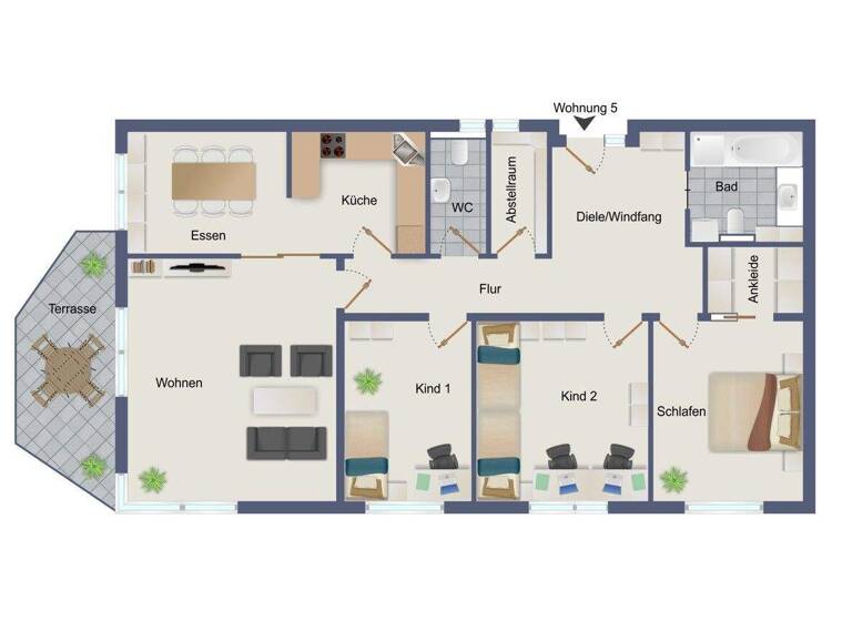 Wohnung zum Kauf 635.000 € 4,5 Zimmer 122,4 m² Aidlingen 71134