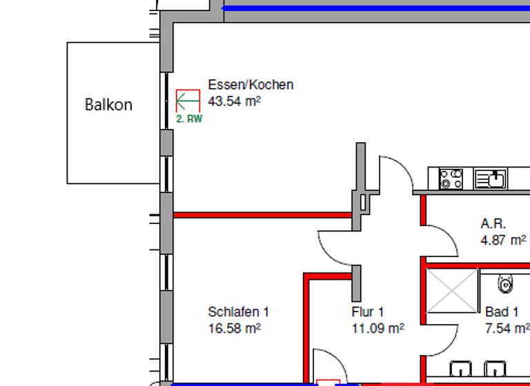 Wohnung zur Miete 849 € 2 Zimmer 90 m² 1. Geschoss frei ab 01.04.2026 Gutenbergstraße 4 Greffen Harsewinkel 33428
