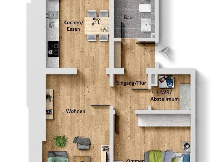 Wohnung zum Kauf - Erstbezug provisionsfrei 274.000 € 2 Zimmer 69,5 m² Mehring 54346