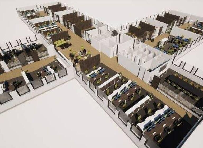 Bürofläche zur Miete provisionsfrei 271 m² Bürofläche Südwestpark 44 Gebersdorf Nürnberg 90449