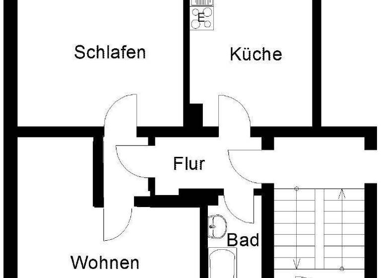 Wohnung zur Miete 378 € 2,5 Zimmer 56 m² EG frei ab 31.03.2026 Baltzstraße 17 Wanne-Süd Herne 44652