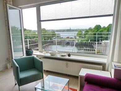 Wohnung zur Miete 1.300 € 2 Zimmer 55 m² Dachgeschoss, 4. Geschoss frei ab sofort Barcastraße Hohenfelde Hamburg 22087