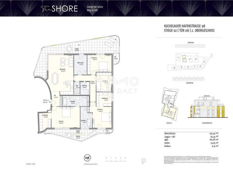 Wohnung zum Kauf - Erstbezug 1.997.400 € 5 Zimmer 190,3 m² Wien 1190
