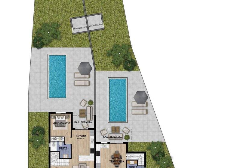 Doppelhaushälfte zum Kauf provisionsfrei 430.000 € 4 Zimmer 147 m² 401 m² Grundstück Pegeia 8560