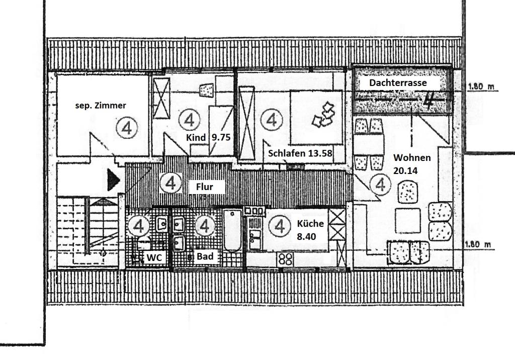 Wohnung zum Kauf 249.000 € 3 Zimmer 74 m²<br/>Wohnfläche 2.<br/>Geschoss Schniegling Nürnberg 90427