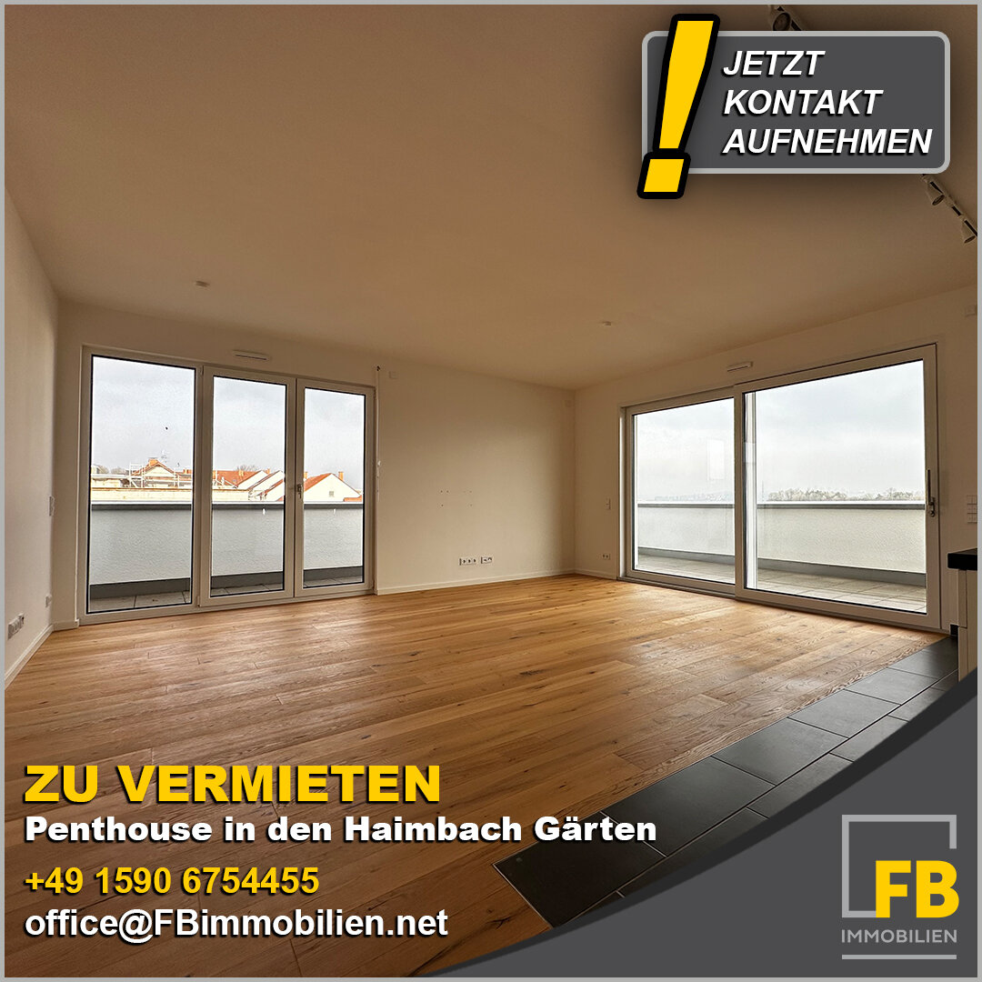 Penthouse zur Miete 1.450 € 3 Zimmer 114,6 m²<br/>Wohnfläche 6.<br/>Geschoss Fuchsstraße 6-8 Haimbach Fulda 36041