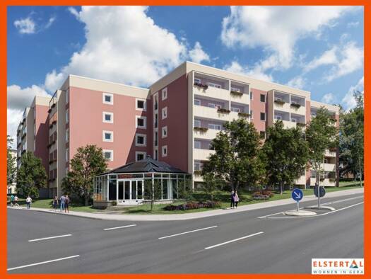 Wohnung zur Miete 712 € 2 Zimmer 54,7 m² 3. Geschoss frei ab 01.05.2027 Florian-Geyer-Straße 5 Innenstadt Gera 07545