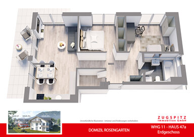 Terrassenwohnung zum Kauf 697.000 € 3 Zimmer 71,2 m² EG Garmisch Garmisch-Partenkirchen 82467