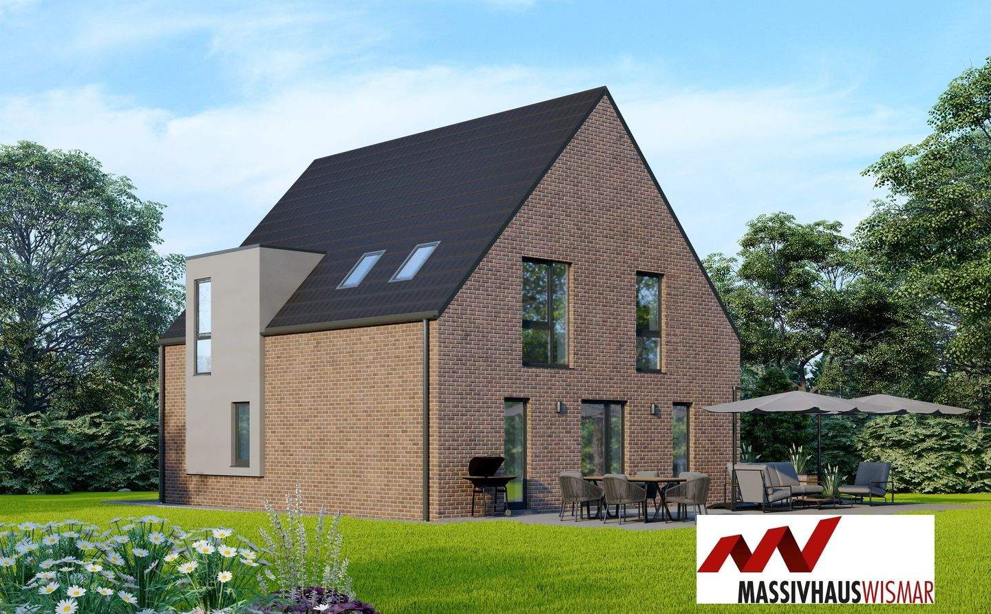 Immobilie in Brüsewitz - Bauen Sie mit MASSIVHAUS WISMAR Ihr frei geplantes Wunschhaus  in Brüsewitz bei Schwerin! - Bild 0