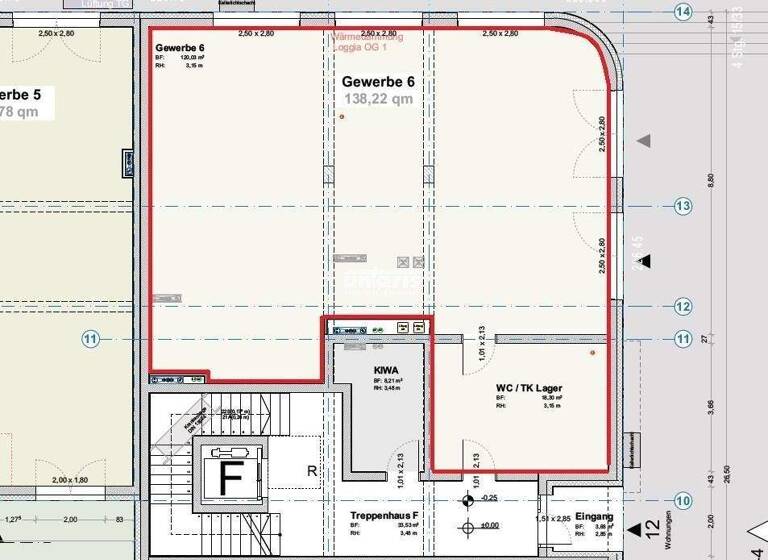 Ladenfläche zur Miete - Erstbezug 138,3 m² Verkaufsfläche Löbervorstadt Erfurt 99096