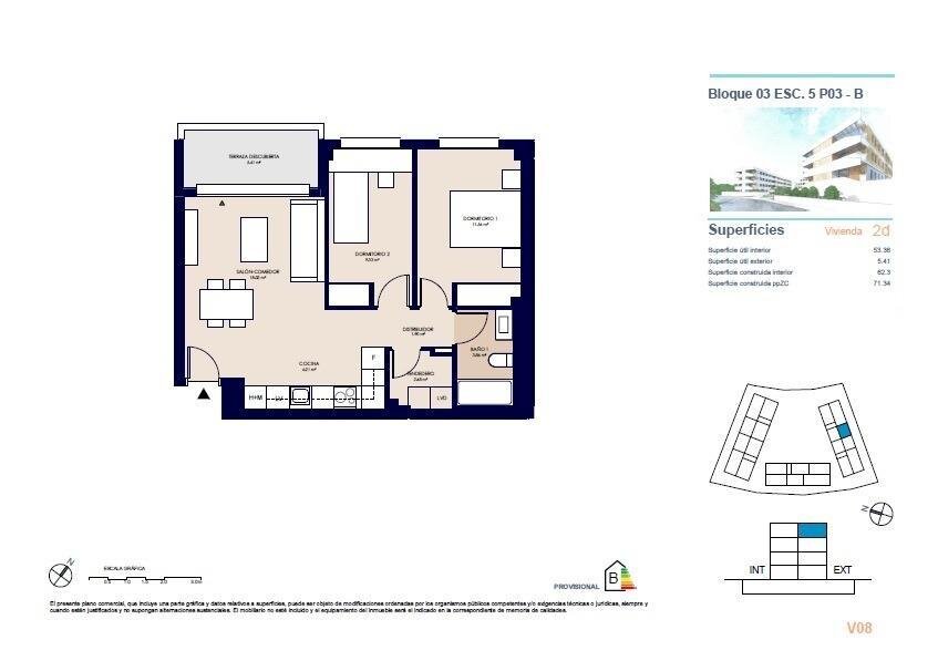 Penthouse zum Kauf 276.500 € 3 Zimmer 62 m²<br/>Wohnfläche San Juan Alicante 03550