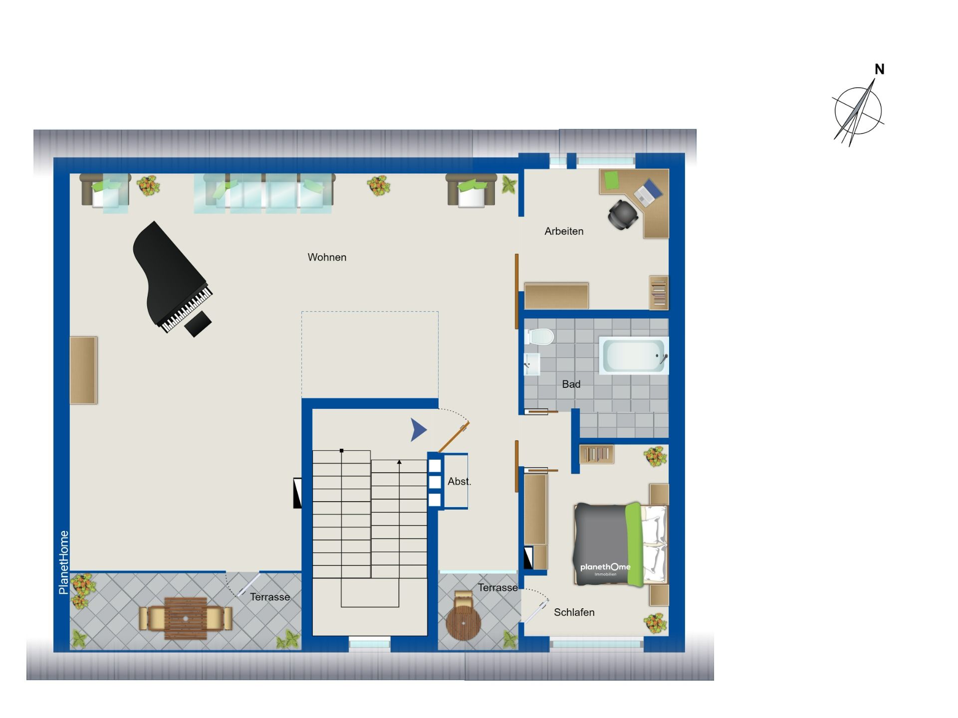 Wohnung zum Kauf 995.000 € 3 Zimmer 130,7 m²<br/>Wohnfläche 5.<br/>Geschoss Mitte Berlin 10435