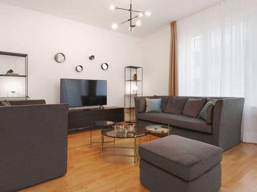 Wohnung zur Miete 900 € 3 Zimmer 95 m² 3. Geschoss Rappstraße 10 Nordend-West Frankfurt am Main 60318