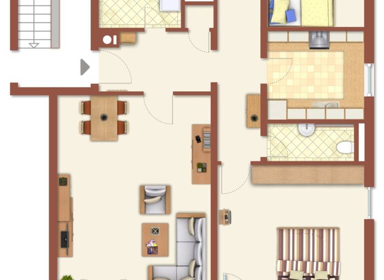 Wohnung zum Kauf 359.000 € 3 Zimmer 104 m²<br/>Wohnfläche 1.<br/>Geschoss Forsthof Schwabach 91126