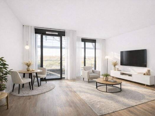 Wohnung zur Miete - Erstbezug 1.030 € 2 Zimmer 48 m² 3. Geschoss frei ab 01.02.2026 Frei-Otto-Straße 6 Heilbronn 74076