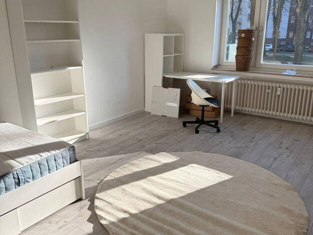 Studio zur Miete 799 € 1 Zimmer 36,2 m² 1. Geschoss Heinrichstr. 105 Mörsenbroich Düsseldorf 40239