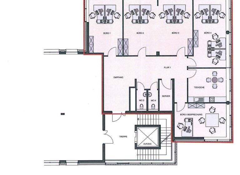 Bürofläche zur Miete provisionsfrei 13,50 € 177,8 m² Bürofläche teilbar ab 177,8 m² Humboldt-Gremberg Köln 51105