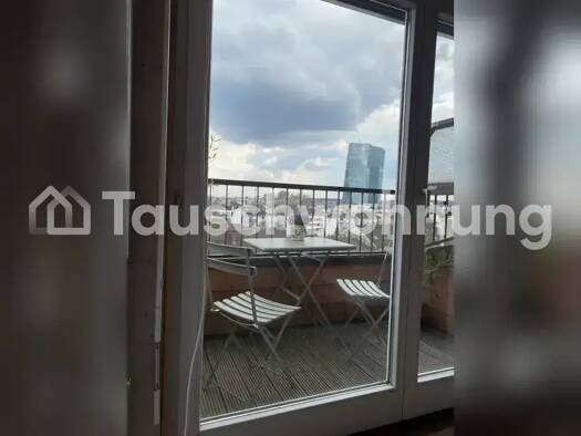 Studio zur Miete Tauschwohnung 450 € 1 Zimmer 28 m² 7. Geschoss Ostend Frankfurt am Main 60316