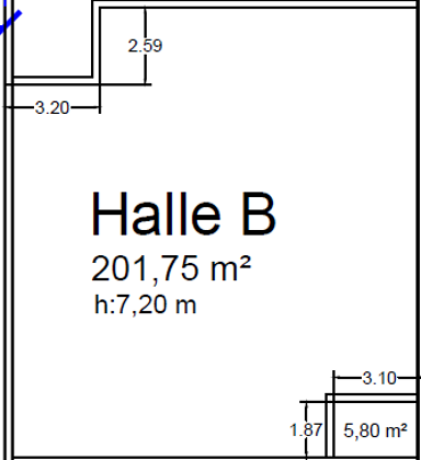 Lagerhalle zur Miete 2.450 € 201,8 m² Lagerfläche Bergen-Enkheim Frankfurt am Main 60388