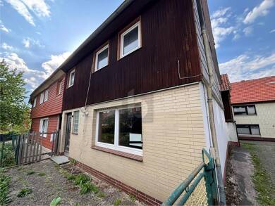 Doppelhaushälfte zum Kauf 48.000 € 4 Zimmer 99 m² 394 m² Grundstück Herzberg Herzberg am Harz 37412
