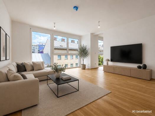 Wohnung zur Miete - Erstbezug 692 € 2 Zimmer 38,2 m² 4. Geschoss Favoriten 1100