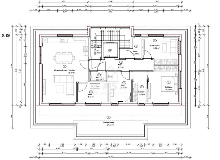 Penthouse zum Kauf 480.000 € 5 Zimmer 132,2 m²<br/>Wohnfläche Sögel Sögel 49751