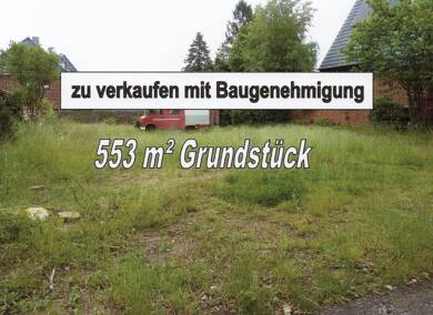 Grundstück zum Kauf 553 m² Grundstück Baugenehmigung vorhanden Neuengamme Hamburg 21029