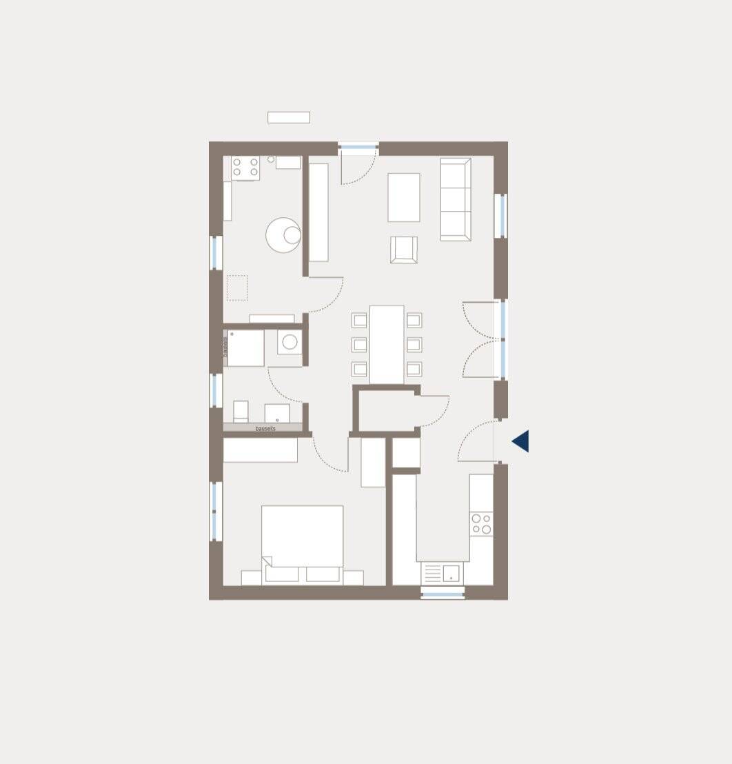Bungalow zum Kauf 320.949 € 2 Zimmer 66,9 m²<br/>Wohnfläche 300 m²<br/>Grundstück Poxdorf 91099